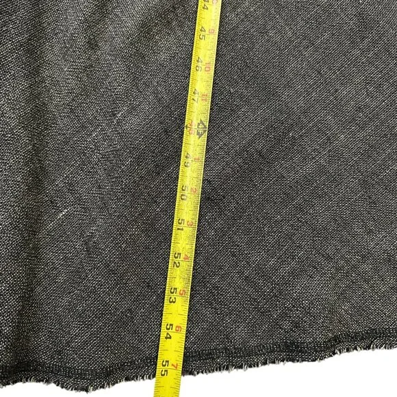 Eileen Fisher Maxi Dress Linen Blend Sleeveless Sz L Lagenlook Beachy Island - Picture 14 of 15